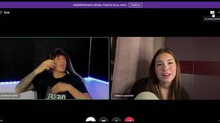 ANDREA FRATINO CI PROVA 🚨 CON REBECCA PARZIALE 🚨 IN LIVE SU TWITCH 😂 [upl. by Archaimbaud150]