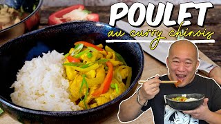 Poulet au curry chinois  Recette facile  Le Riz Jaune [upl. by Ame]