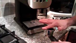 Cookworks Signature Espresso Maker Machine in action [upl. by Colas875]