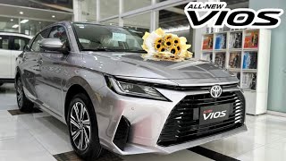 The all new Toyota Vios 2023  Silver Color  First Look [upl. by Liebman]