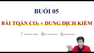 BÀI TOÁN CO2 TÁC DỤNG VỚI DUNG DỊCH KIỀM CỰC HAY HÓA 12 [upl. by Pellikka723]