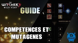 The witcher 3 Compétences et mutagènes [upl. by Nek535]