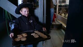 10yearold auctioneer is star of stockyards [upl. by Inigo447]