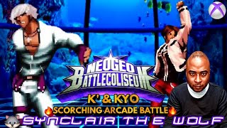 🏟NEO GEO BATTLE COLISEUM XBOX Series S 🧑🏿‍🦳🕶K amp 🧑🏻🔥Kyo SCtheWolf 🔥SCORCHING ARCADE BATTLE🔥 [upl. by Fernando]