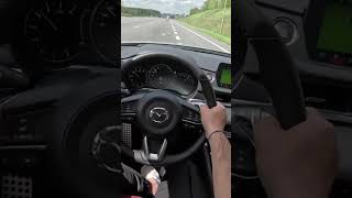 Mazda 6 III Facelifting 20 SkyactivG 165HP Acceleration [upl. by Hernandez]