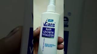 vcare hair growth vitalizer restricts hair fall oil [upl. by Sakram184]