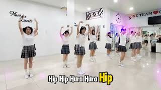 TTY quotHIP HIP HURA HURA CHOREO BY TATA YOUNG DEMO DANCED BY MANYAO™LADIES at TTY DANCE STUDIO [upl. by Stevenson592]