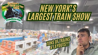 New Yorks Largest Train Show [upl. by Aiuhsoj373]