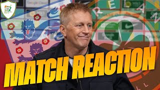 England 50 Republic of Ireland  Heimir Hallgrimsson Reacts [upl. by Viviyan509]