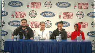 2024 Mingua Beef Jerky Girls Sweet 16 Owensboro vs Henderson County Postgame Press Conference [upl. by Dwinnell]