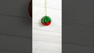 Honeycomb ornament for christmas decoration Christmas decoration ideas with paper viral shorts [upl. by Kathlene]