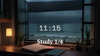 255 Pomodoro 4 Stages of StudyWork With Me [upl. by Hairam820]