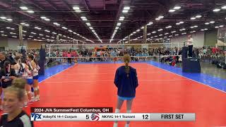 VolleyFX 14 Conjure vs NKYVC 141 Tsunami 2024 JVA SummerFest Game 1 Set 1 [upl. by Stedt]