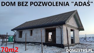 DOM BEZ POZWOLENIA 70M2 quotADAŚquot  MIECHÓW  TO BYŁY CIĘŻKI 4 DNI ALE JUŻ PRAWIE KONIEC [upl. by Leodora]