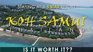 Koh Samui Thailand 🇹🇭  Staying at the 5STAR Hilton Conrad Resort  Is It Worth the Money [upl. by Aistek]