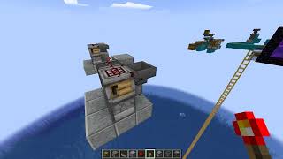 Simple Snow Block Autocrafter  Minecraft 121 [upl. by Grote]