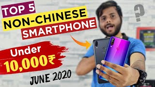 TOP 5 BEST NON CHINESE PHONE UNDER 10000 IN 2020 JUNE  4GB RAM  Smartphone Under 10000 in 2020 [upl. by Anavrin436]