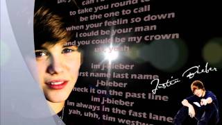 Justin Bieber  Jbieber Rap Lyrics on screen [upl. by Am195]