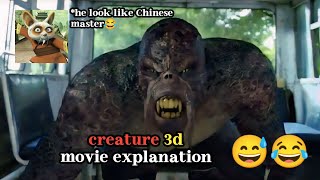 he look like Chinese master 😂  creature 3d movie explanation  wait for explain  part 2 [upl. by Hcelemile]