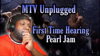 Pearl Jam Black Live MTV Unplugged  Reaction [upl. by Vadnee473]