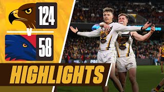 Hawthorn v Adelaide  Match Highlights  Round 20 2024 [upl. by Kcirdec671]