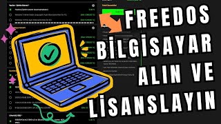 FREEDOS BİLGİSAYAR AL KARLI ÇIK  FREEDOS PCLERE UYGUN WINDOWSOFFICE LİSANSLARI [upl. by Evad]