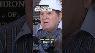 Pete Rose says he’s had a ‘Hall of Fame’ life [upl. by Childs]