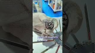 FPV motor rotor insert magnetic steel machineAutomatic magnetic steel insert machine [upl. by Gil303]