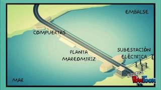 CENTRAL MAREOMOTRIZ  Funcionamiento [upl. by Stoller]