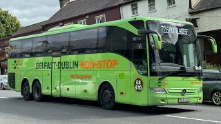 A Ride On Dublin Coach Mercedes Tourismo 321 on route 726 to Portlaoise [upl. by Turnheim966]