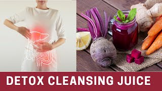 How to Make Beetroot Juice with Carrot Detox Juice for Body Cleanse  The Frugal Chef [upl. by Noelyn882]