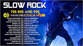 Slow Rock Ballads Songs Ever 💔 Rock Ballads 70s 80s 90s 💔 The Best Rock Ballads [upl. by Gemini]