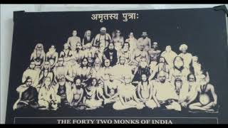 Must See Very rare picture of THE 42 MONKS OF INDIA  42 యోగులు బాబాలు [upl. by Jump]