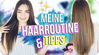 HAARROUTINE für lange Haare ◆ Meine Tipps Pflege Styling amp Frisuren  ImJette [upl. by Leyameg]