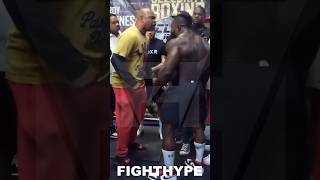 ROY JONES JR GETS ANGRY amp GOES OFF ON BODYBUILDER NDO CHAMP SEPARATED BY BRIGGS AT HEATED FACE OFF [upl. by Walrath]