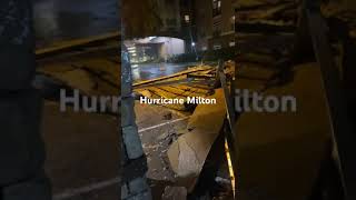 Hurricane Milton damage Tampawestshore tampa milton hurricane [upl. by Viguerie]