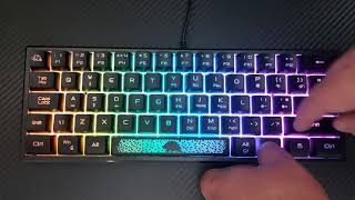 K61 Wired Gaming Keyboard [upl. by Orelia]