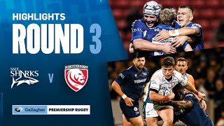 Sale v Gloucester  HIGHLIGHTS  Two Tries Each For Roebuck amp LCD  Gallagher Premiership 202425 [upl. by Iphigenia23]