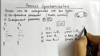 Process Synchronization In Operating System  Critical Section and Race Condition  With Example [upl. by Enileoj290]