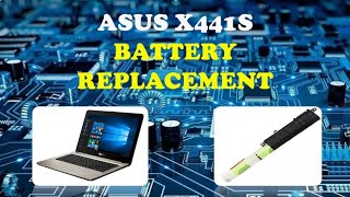 Asus X441s battery replacement [upl. by Liddy]