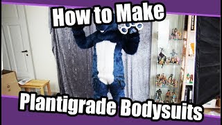 Tutorial 15 Plantigrade Bodysuit for Fursuit  PDF Pattern [upl. by Georgie]