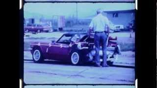 Triumph Spitfire  1978  Rear Crash Test  NHTSA  CrashNet1 [upl. by Sands]