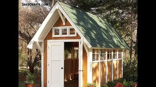 7x14 Backyard Shed Plans amp Blueprints For Crafting A Sturdy Garden Shed [upl. by Creigh463]