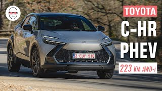 Toyota CHR PHEV 223 KM test PL Pertyn Ględzi [upl. by Akirre]