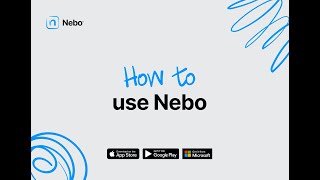 How to use Nebo [upl. by Holton]