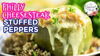 Philly Cheesesteak Stuffed Peppers [upl. by Atolrac]