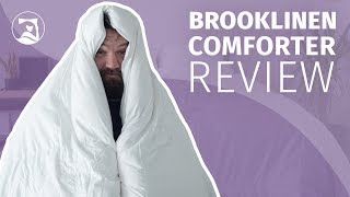 Brooklinen Down Comforter Review  True Luxury [upl. by Esadnac]