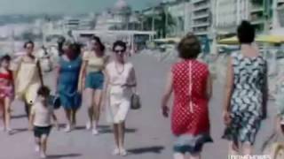 A Nice sur la Promenade des Anglais en 1960 [upl. by Claribel917]