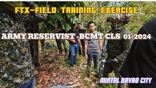 ARMY RESERVIST FTXFIELD TRAINING EXERCISEBCMT CLS 012024 [upl. by Melloney272]