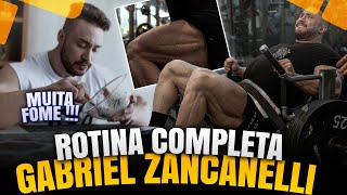 ROTINA COMPLETA GABRIEL ZANCANELLI  15 DIAS PARA O OLYMPIA [upl. by Steffy]